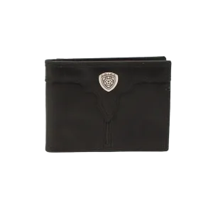 Ariat M&F Removable Passcase Black Bifold Wallet