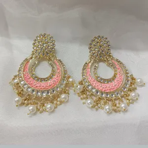 Bhavi Jewels Gold Plated Dangler Earrings