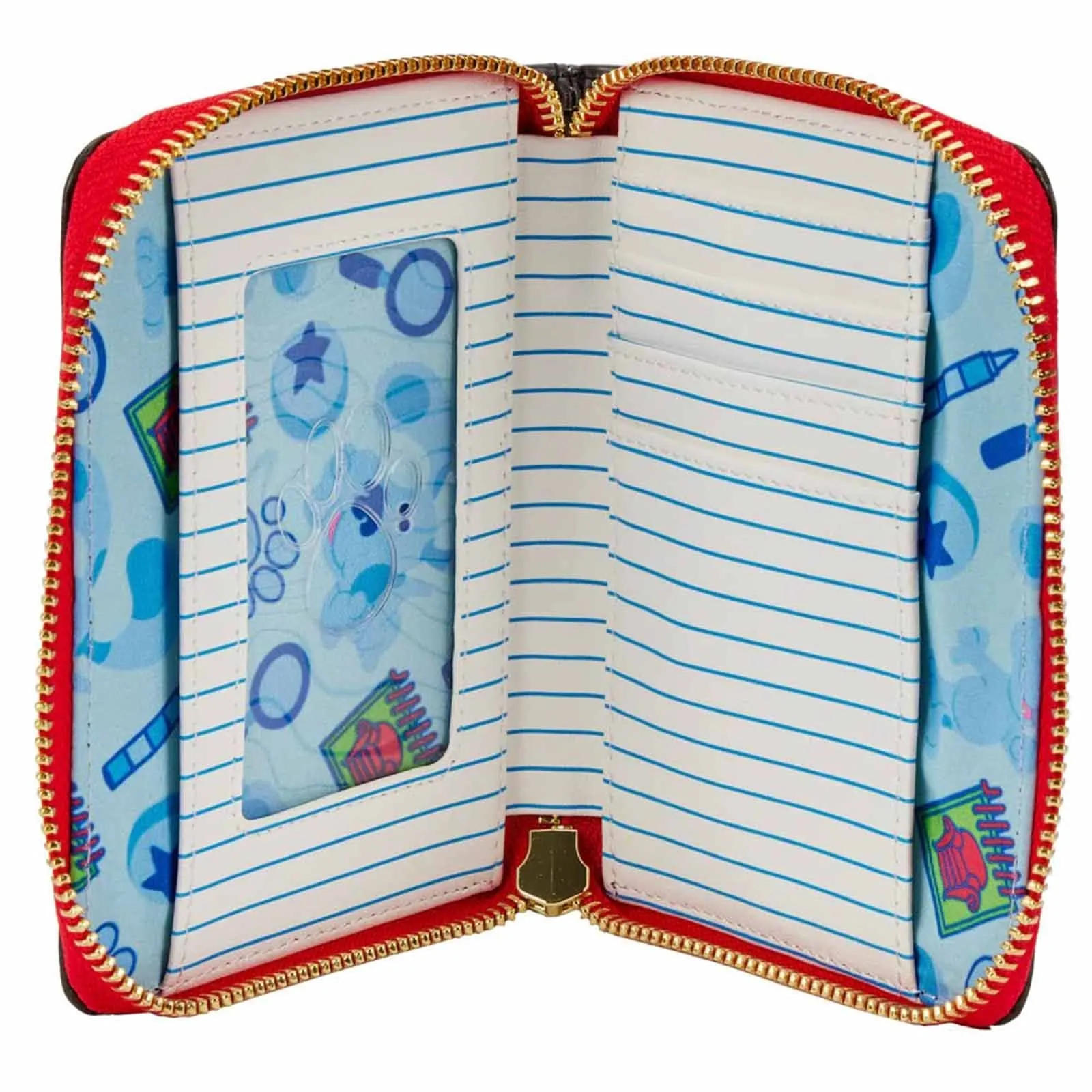 Blues Clues Handy Dandy Notebook Zip Around Wallet