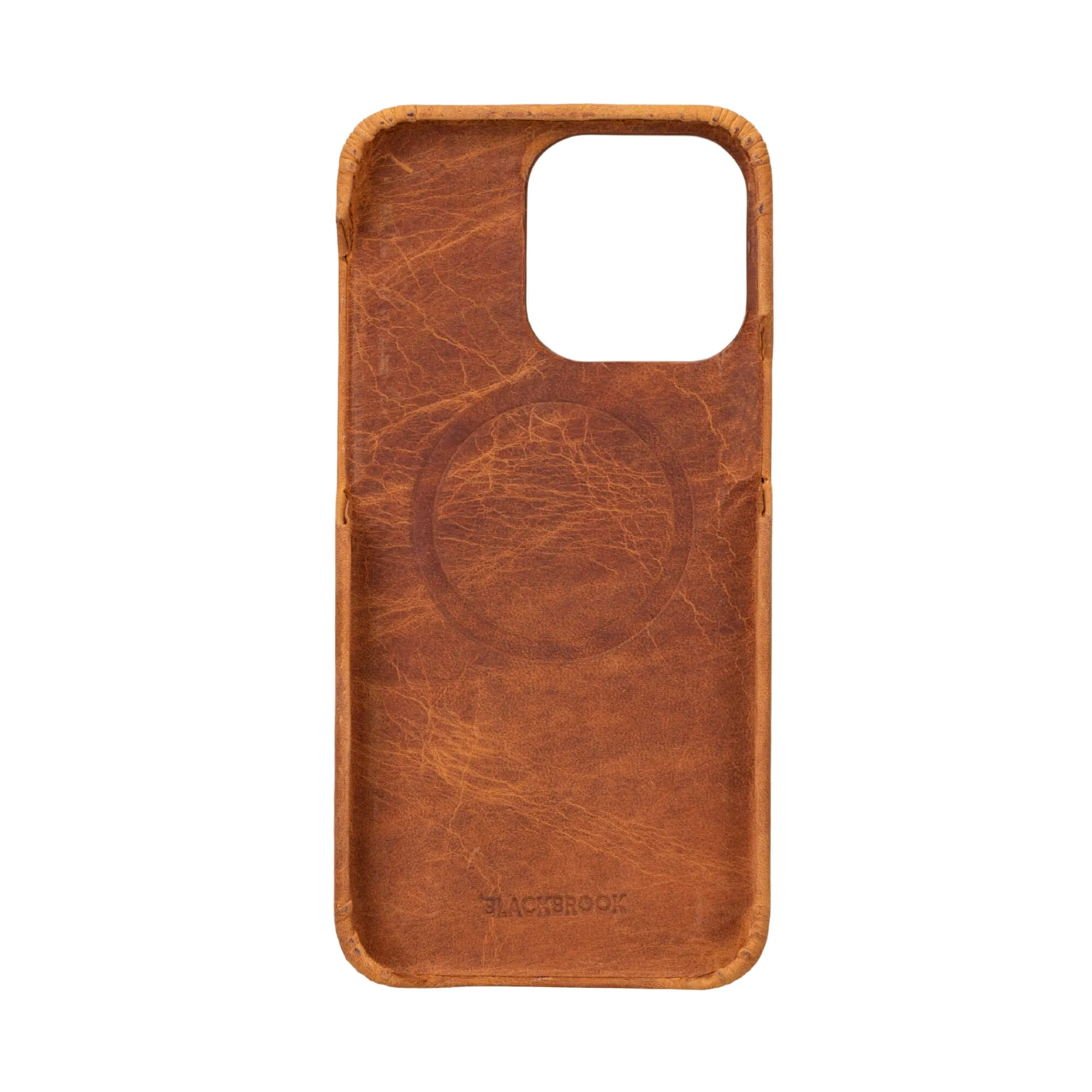 Burkley iPhone 16 Pro Max Wallet Case, Golden Brown