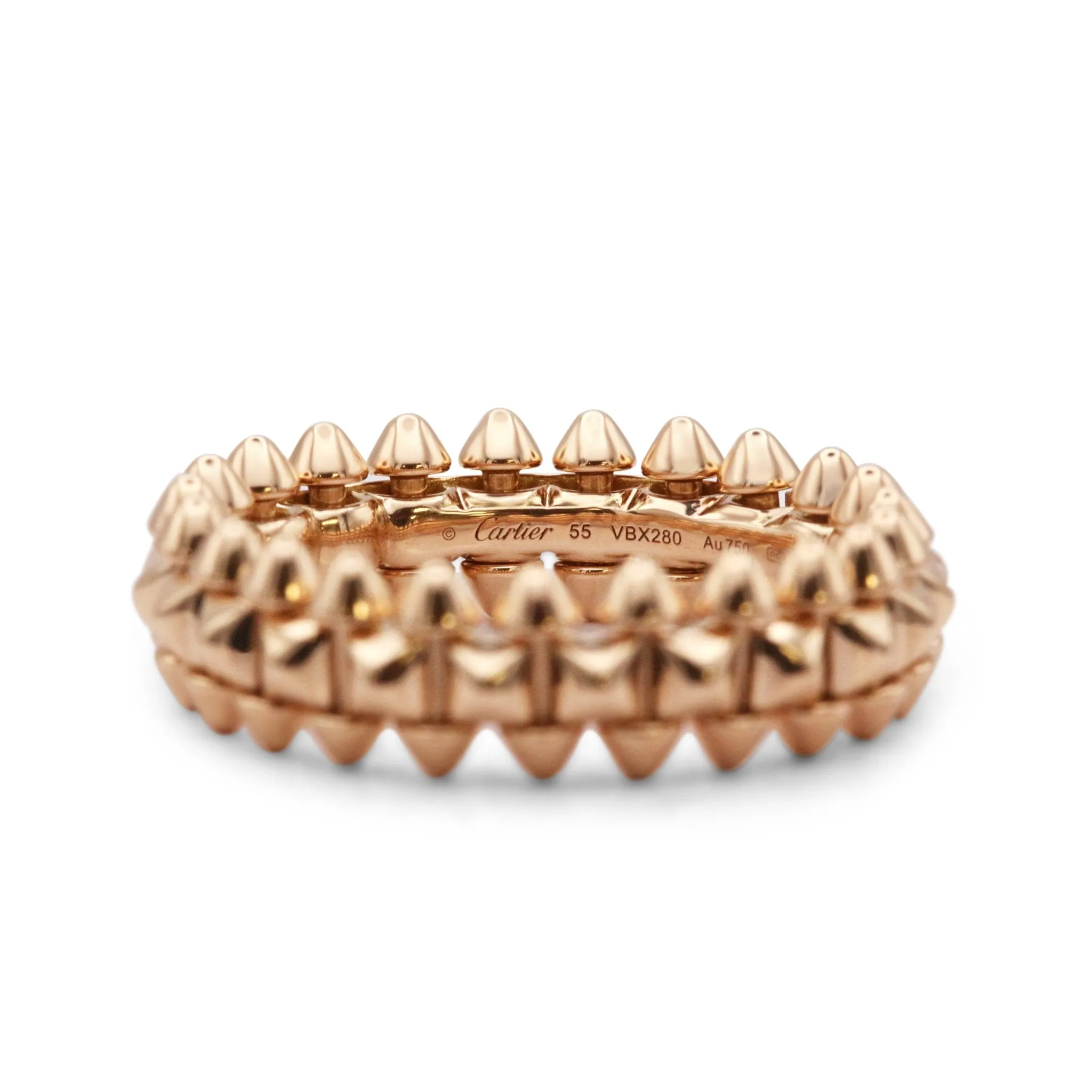 Clash de Cartier Ring, Small Model Size 55 - 18ct Rose Gold