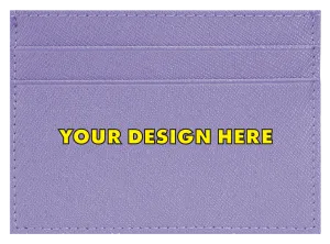 Create Your Own - Leather Wallet (Purple)