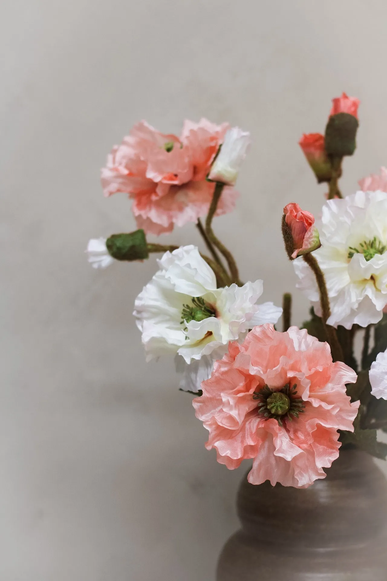 Faux Luxury Poppy Arrangement