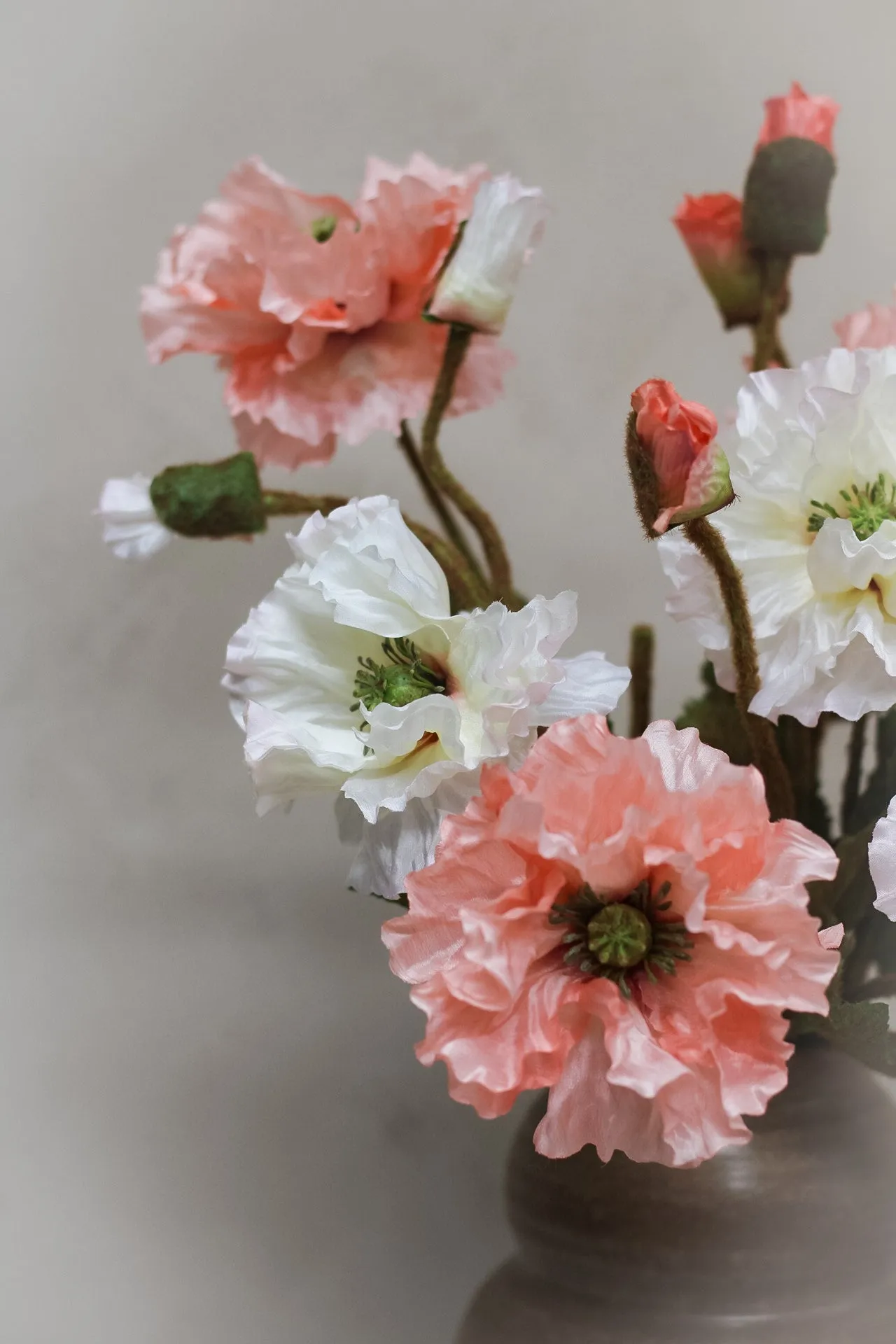 Faux Luxury Poppy Arrangement