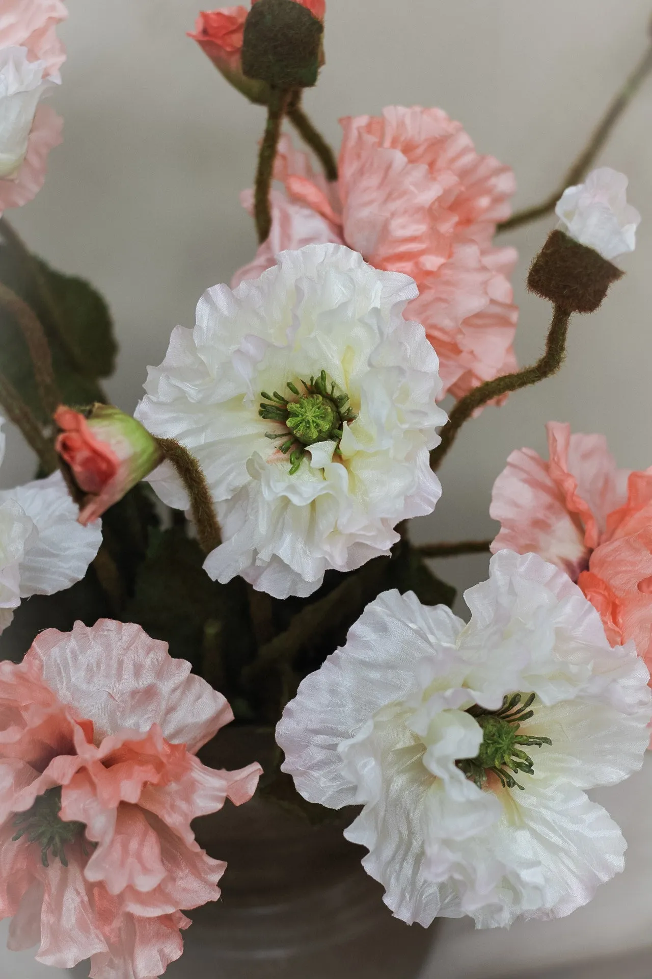 Faux Luxury Poppy Arrangement