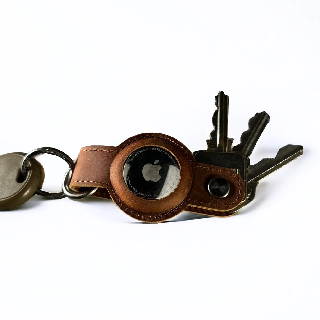 Leather AirTag Key Organizer