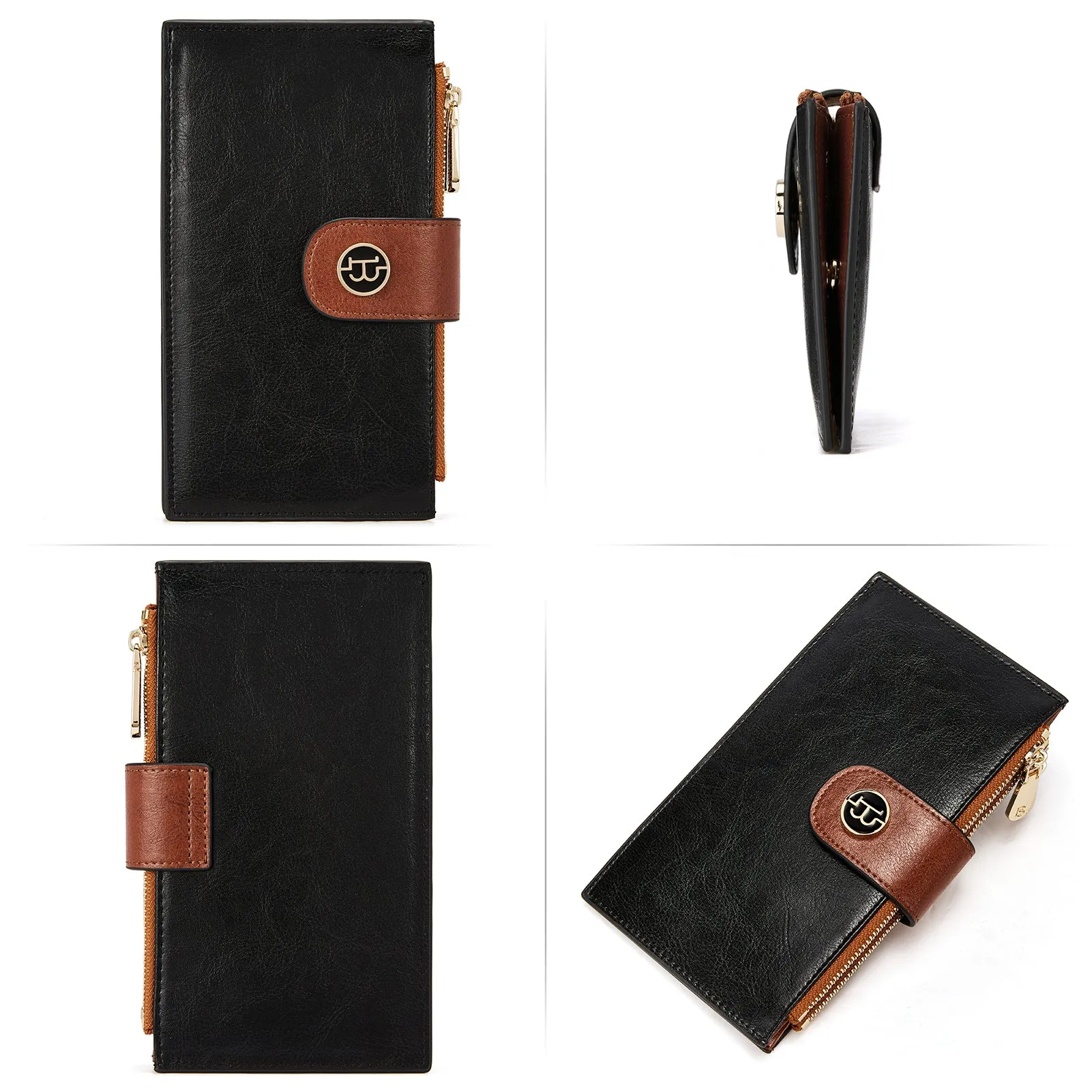 Lomy Leather Slim Wallet — Bifold Purse