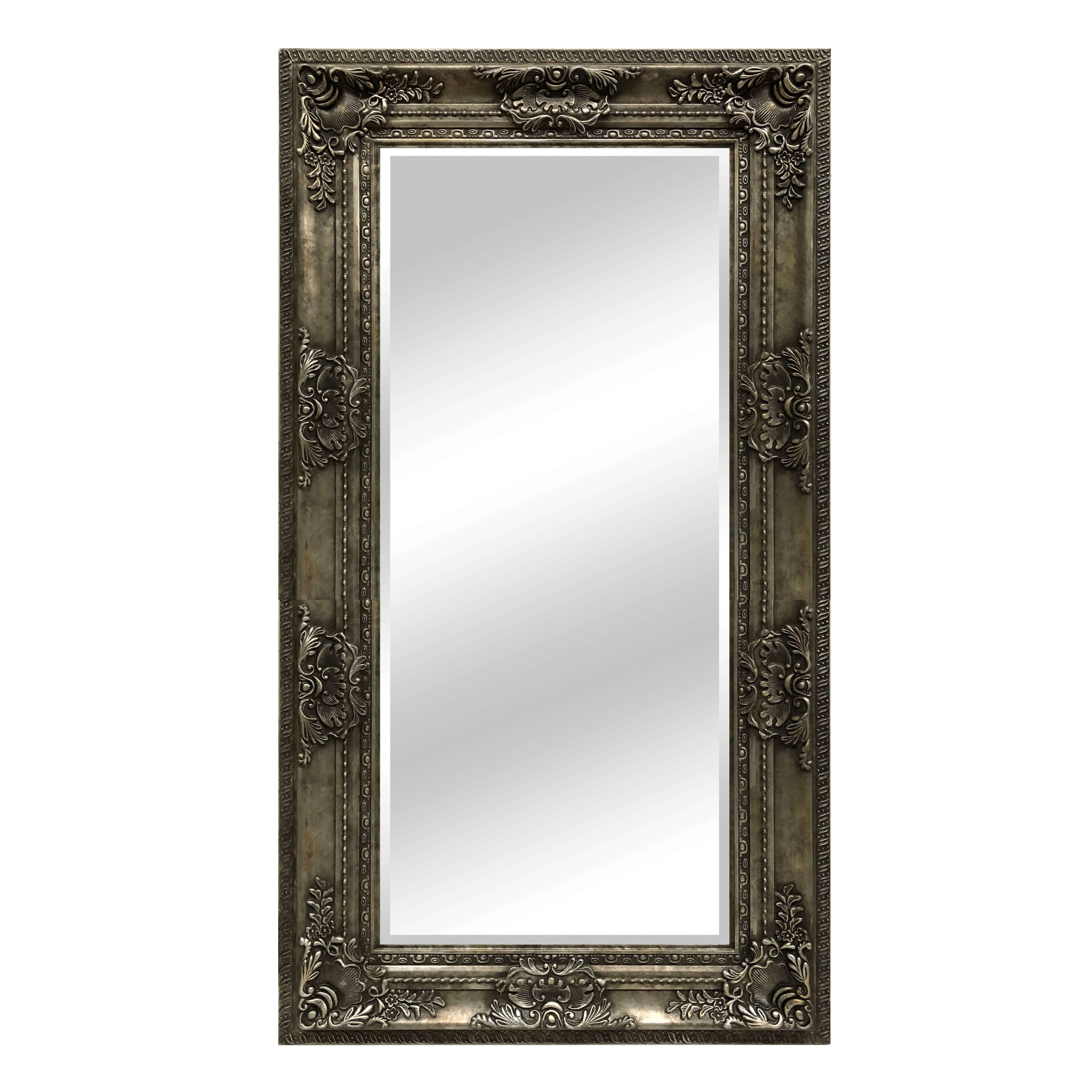 Ornate Antique Style Framed Leaner Mirror 180cm