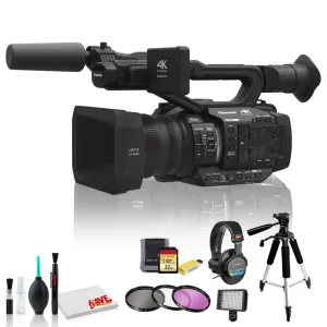 Panasonic AG-UX180 4K Premium Professional Camcorder - Ultimate Bundle