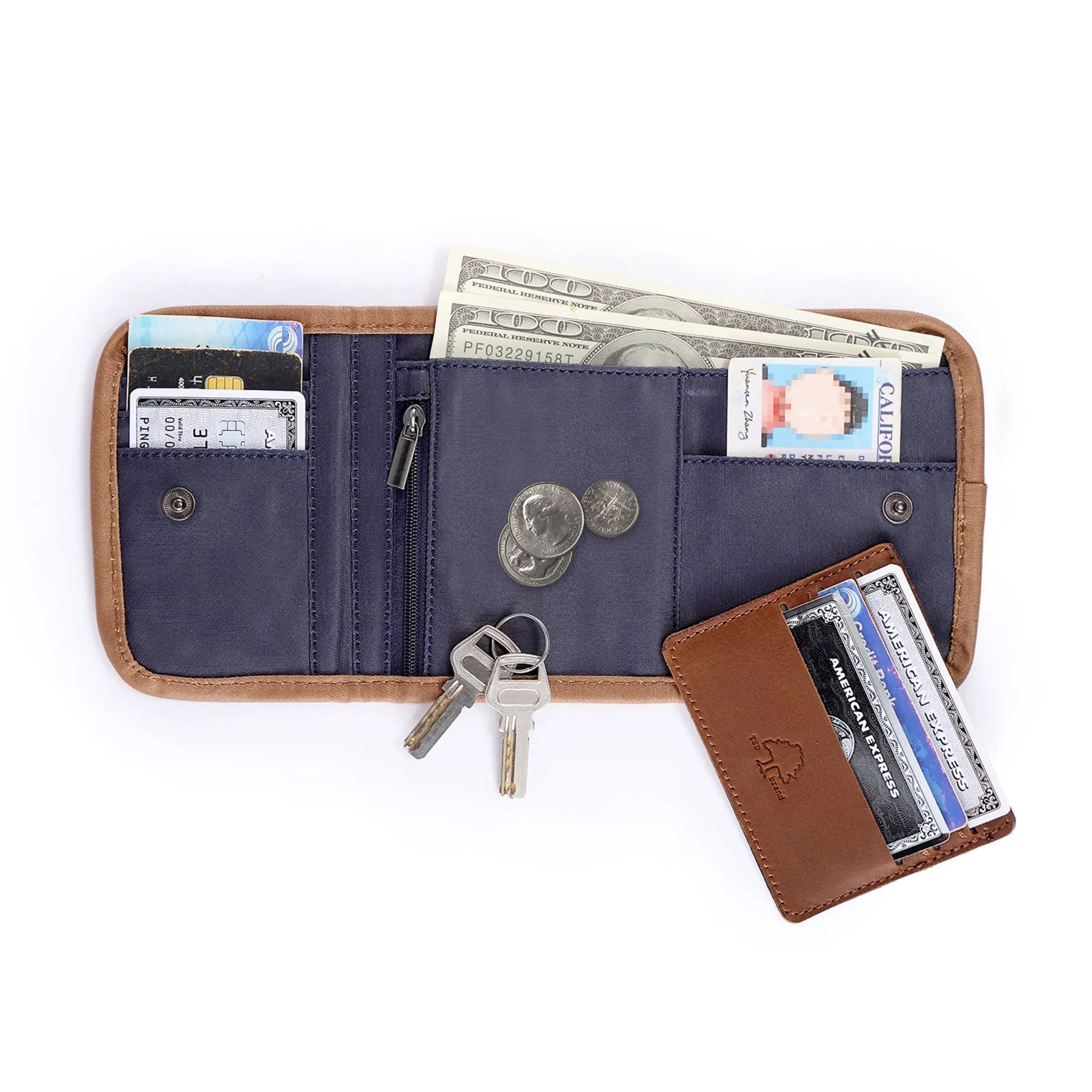 Urban Light Coated Canvas Wallet